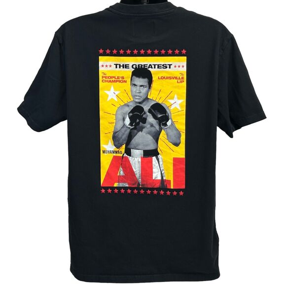 Muhammad Ali x Shoe Palace T Shirt Mens X-Large Boxing Boxer Embroidered Black - Picture 3 of 8